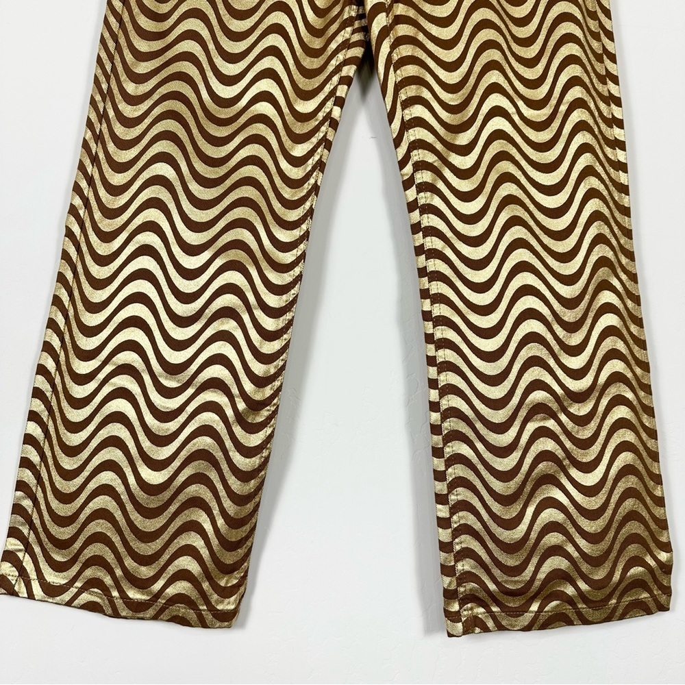 The Ragged Priest Women's Wave Jean Gold & Brown - Picture 13 of 15